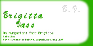 brigitta vass business card